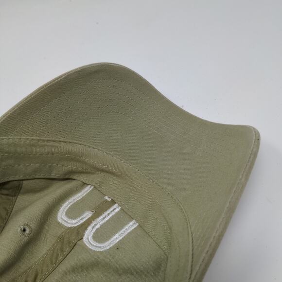 Port Authority Slideback Hat Embroidered CO Logo Green 100% Cotton - Picture 9 of 10